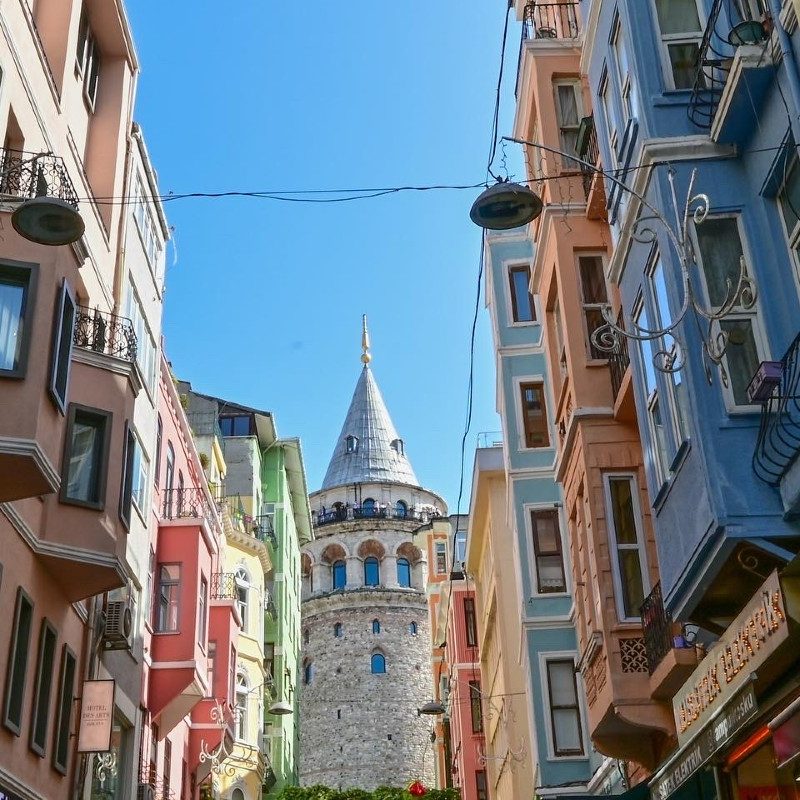Galata Tower in Istanbul.