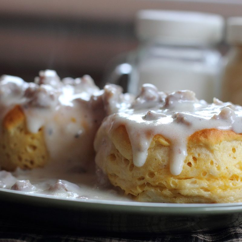 Biscuits and gravy