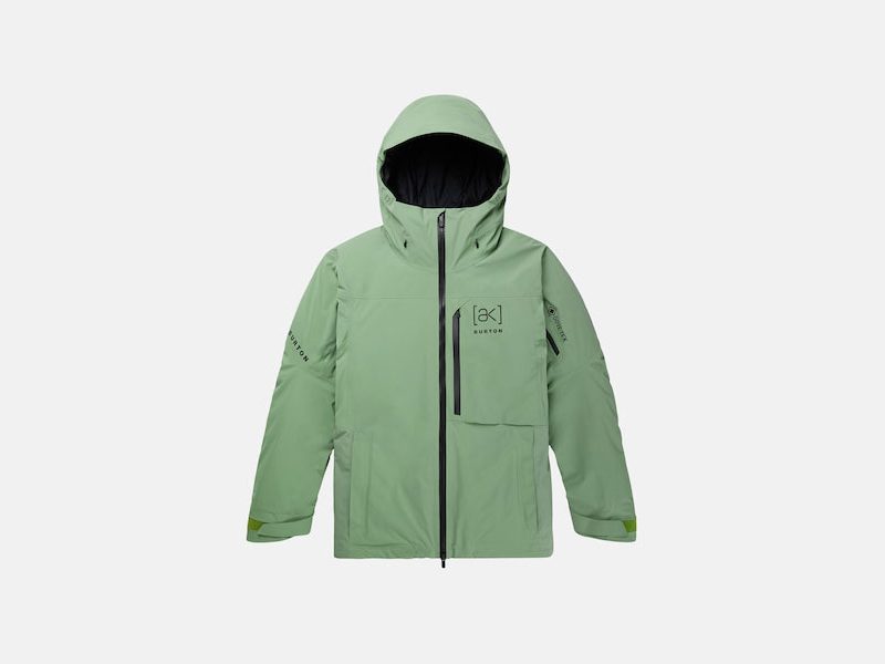 Burton [ak] Helitack GORE‑TEX 2L Stretch Jacket isolated on a plain studio background.
