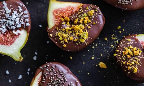 valentines day fruit besides strawberries chocolate figs