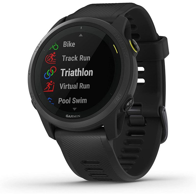 Garmin Forerunner 745 GPS Running Smartwatch on a white background.