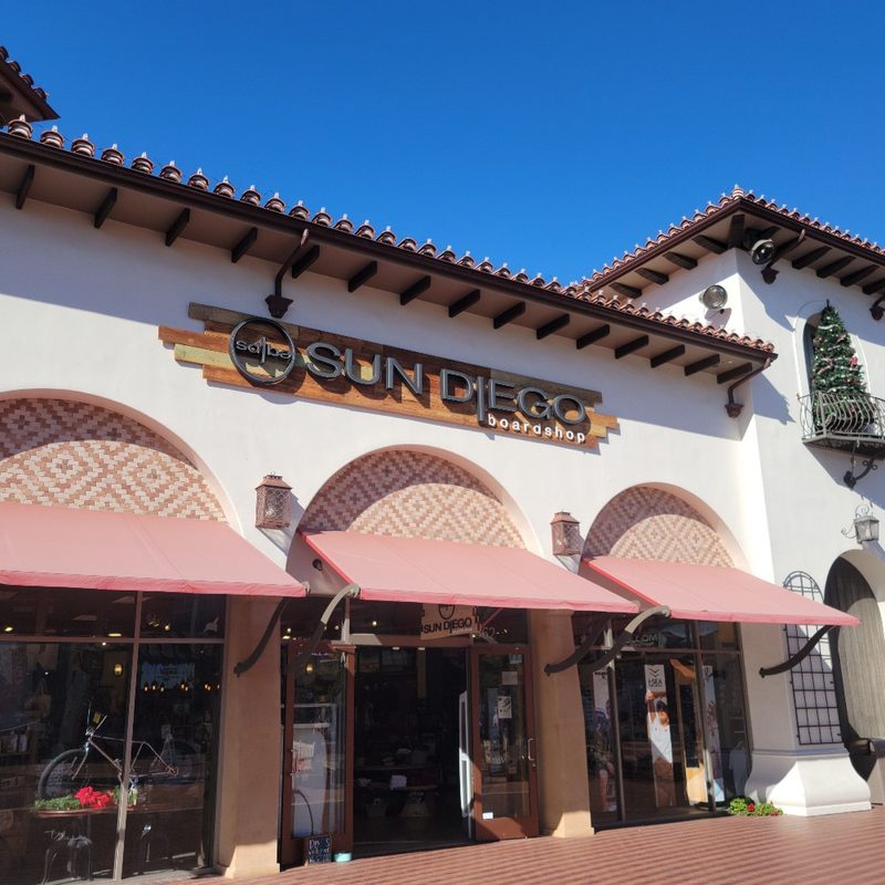 The Sun Diego outlet store at The Outlets at San Clemente in San Clemente, California.