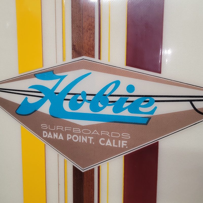 An exhibit at The Surfing Heritage and Cultural Center in San Clemente, California.