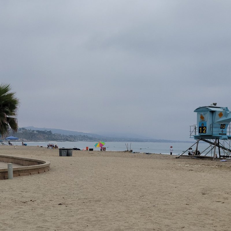 A look at Doheny State Beach in Dana Point, California.