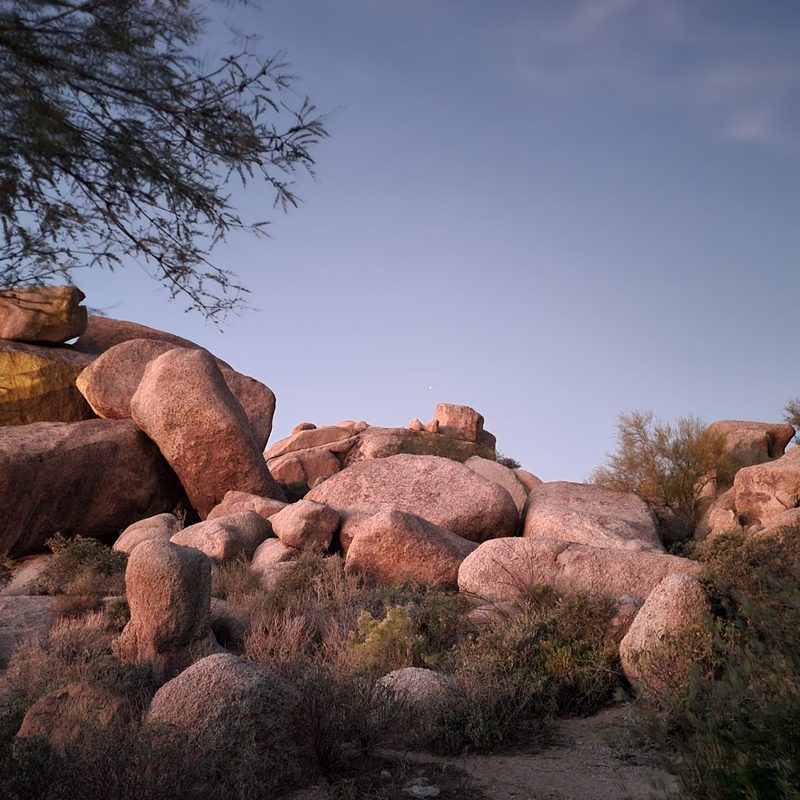A morning at The Boulders Resort in Scottsdale, Arizona.