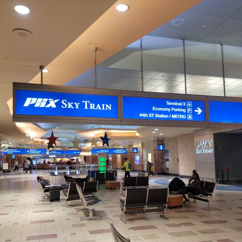 A look inside Phoenix Sky Harbor International Airport.