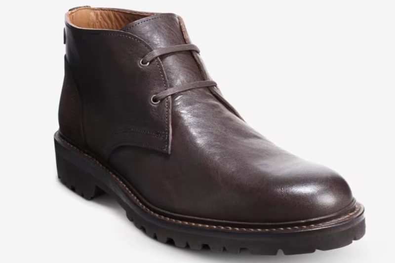 Allen Edmond chukka boot  in brown.
