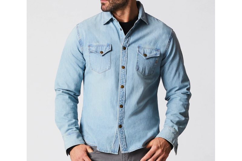 Billy Reid SHOALS DENIM SHIRT.