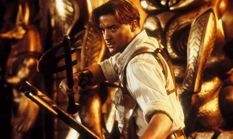 Brendan Fraser as Rick O'Connell in The Mummy Returns.