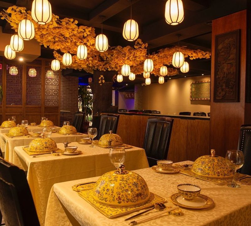 Dining room at Chef Guo.