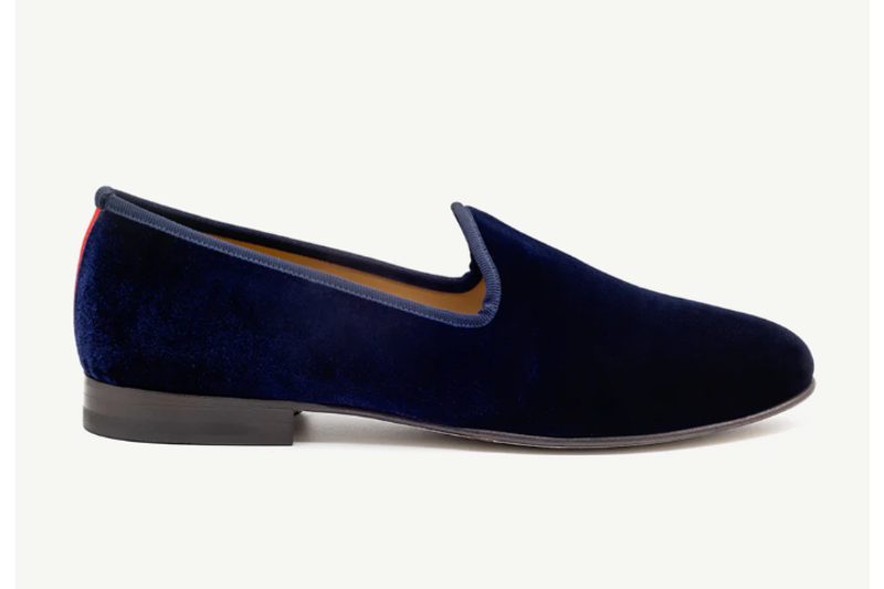 Del toro slipper in navy.