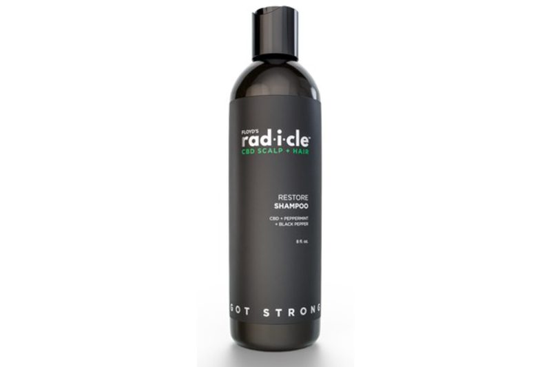 Floyd’s Rad.i.cle CBD Shampoo.