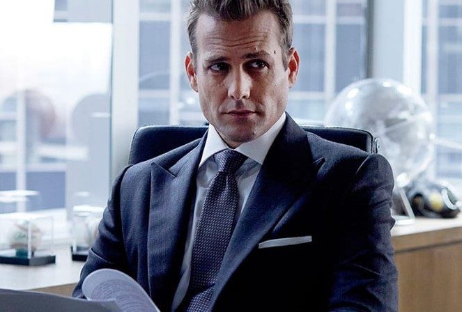 Gabriel Macht as Harvey Specter in "Suits"