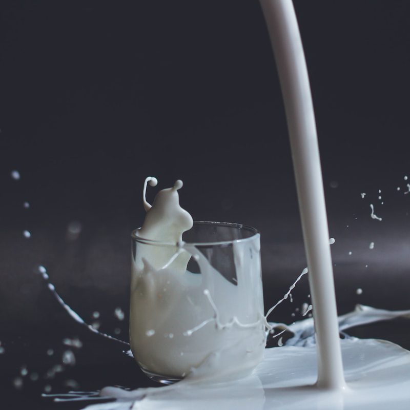 Spilling milk