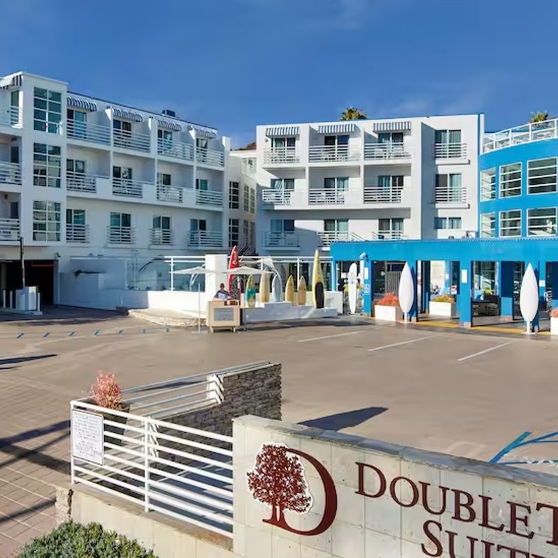 The DoubleTree Suites Doheny Beach in Dana Point, California.