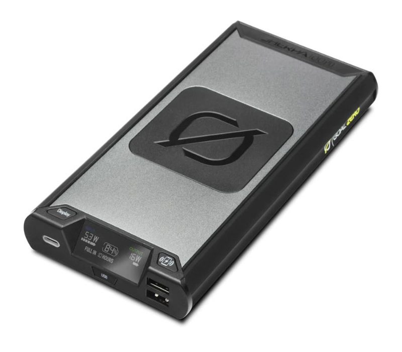 Goal Zero Sherpa 100PD Portable Power Bank on a white studio background.