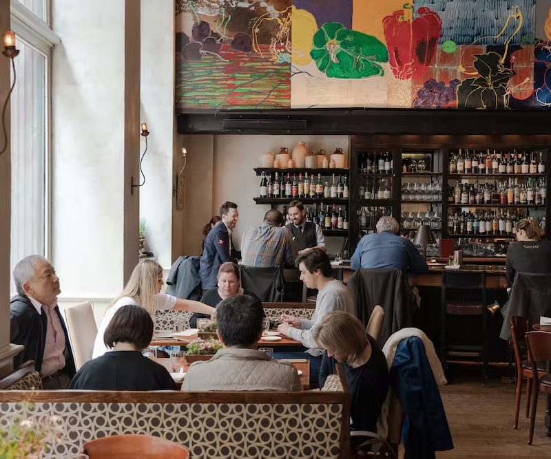 A scene from Gramercy Tavern in New York.