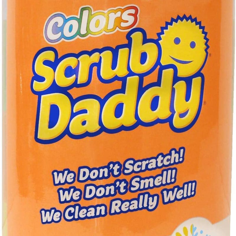 A four pack of Scrub Daddy