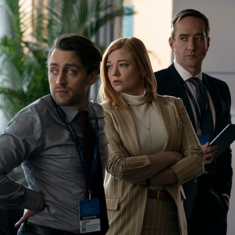 A still from "Succession" episode "Retired Janitors of Idaho"