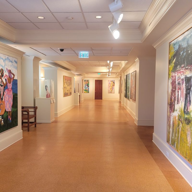 A look inside the Morris Museum of Art in Augusta, Georgia.