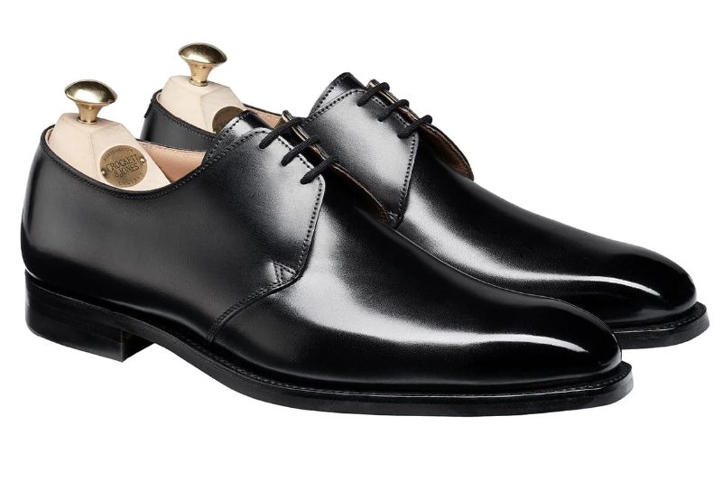 Crockett and Jones highbury shoe in black.