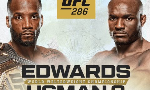 Edwards vs Usman UFC 286 live stream promo image.