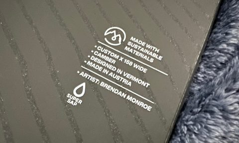 Burton Custom X snowboard specs