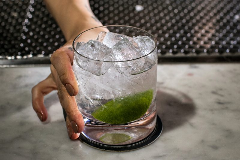 The Dark Web cocktail from Death & Co.