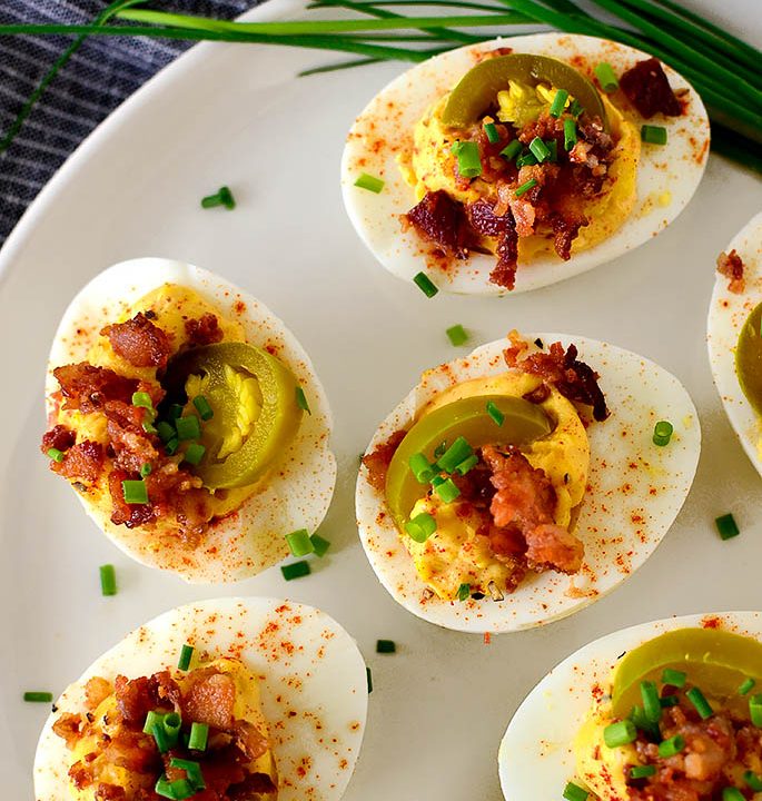deviled eggs