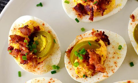 deviled eggs