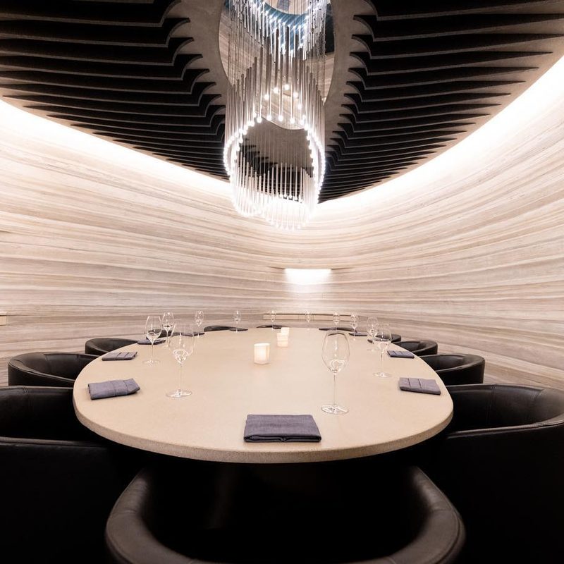A dining room at Ever in Chicago