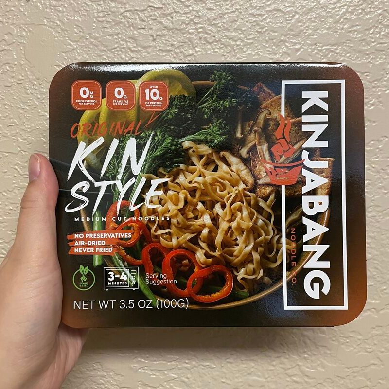 Kinjabang Noodles original flavor.