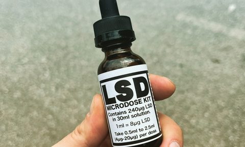 A vial of LSD.