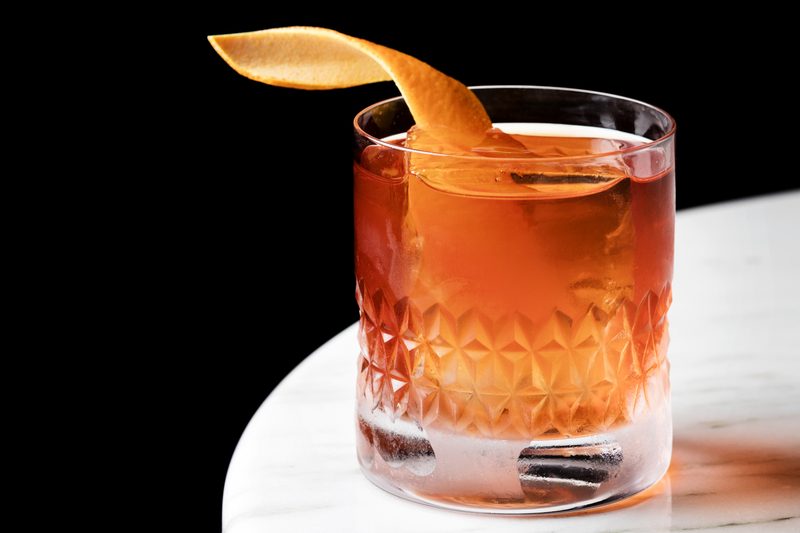 The Pop Quiz cocktail from Death & Co.