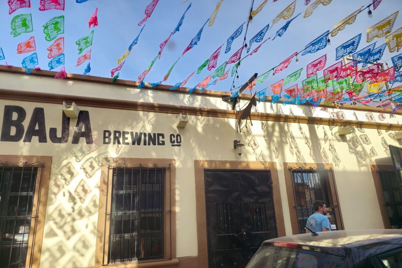 The OG Baja Brewing Company brewery in San José del Cabo, Baja California Sur, Mexico.