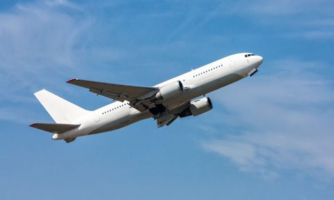 Airplane taking off