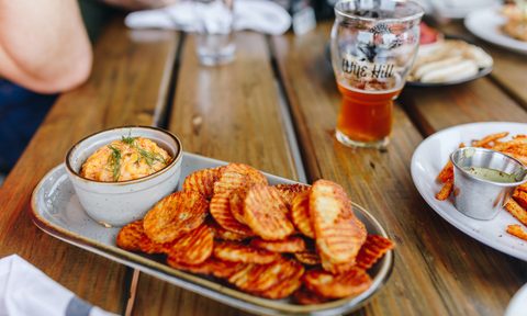Dill pickle pimento cheese dip
