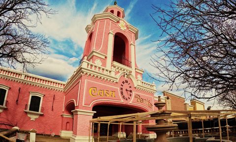 The entrance of Casa Bonita.