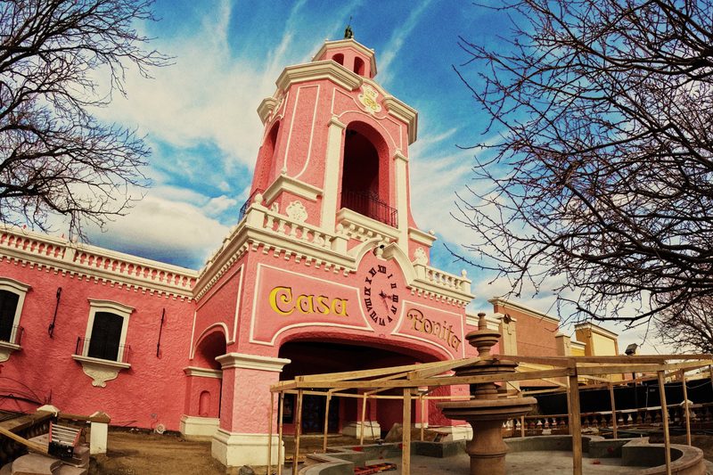 The entrance of Casa Bonita.
