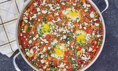 Salmon shakshuka.