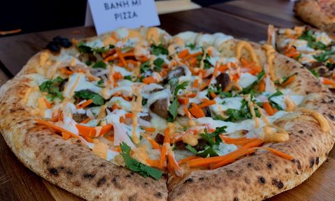 The Banh Mi pie from Hapa Pizza