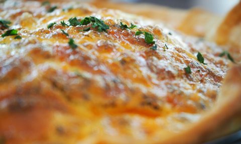 coronation quiche recipe closeup