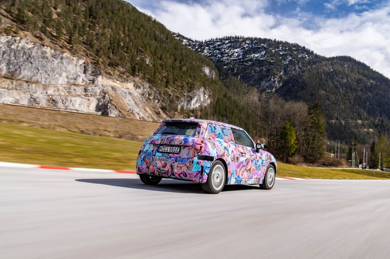 2024 electric Mini Cooper prototype