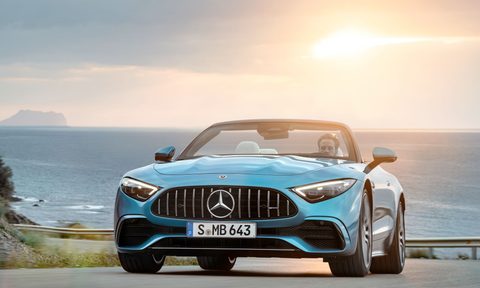 Front view of AMG SL 43