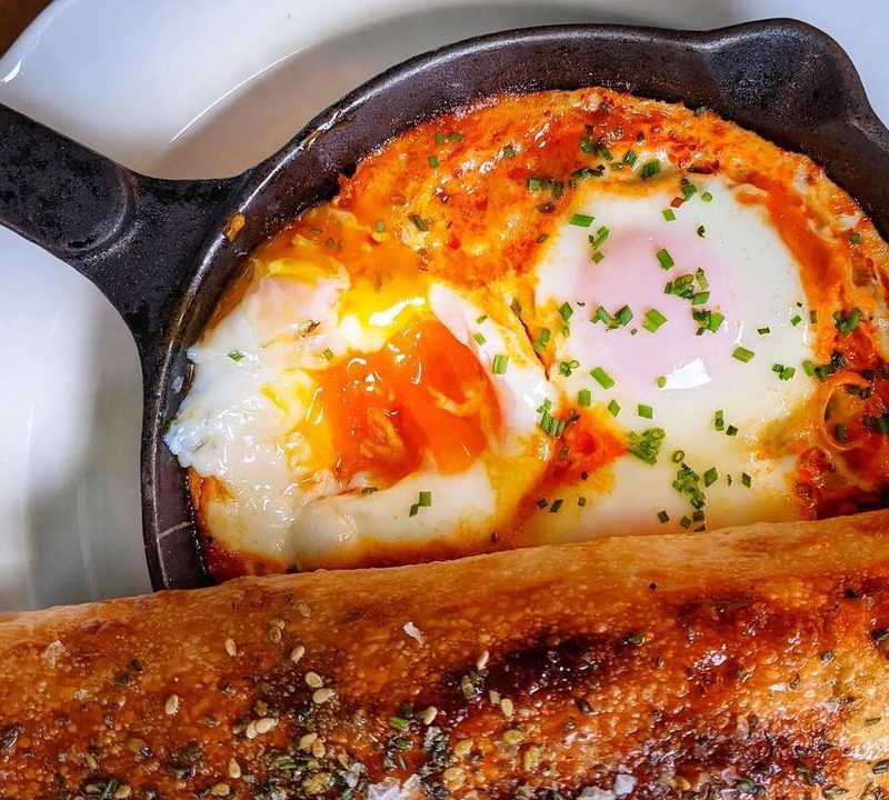 Shakshuka at Dagon NYC.