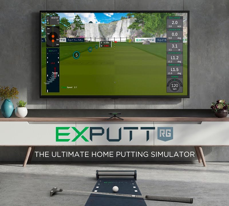 Exputt Indoor Putting Simulator.