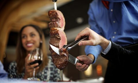 Fogo de Chao picanha tableside