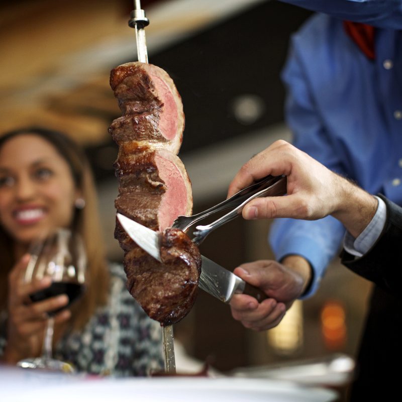 Fogo de Chao picanha tableside