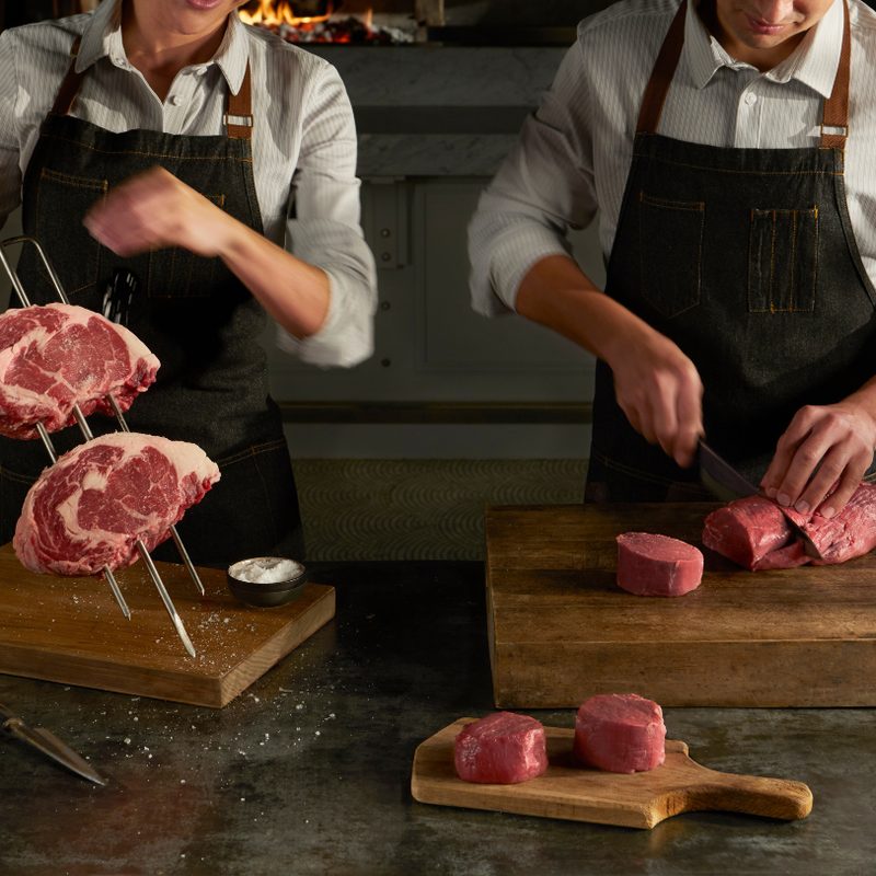 Fogo de chao ribeye and filet