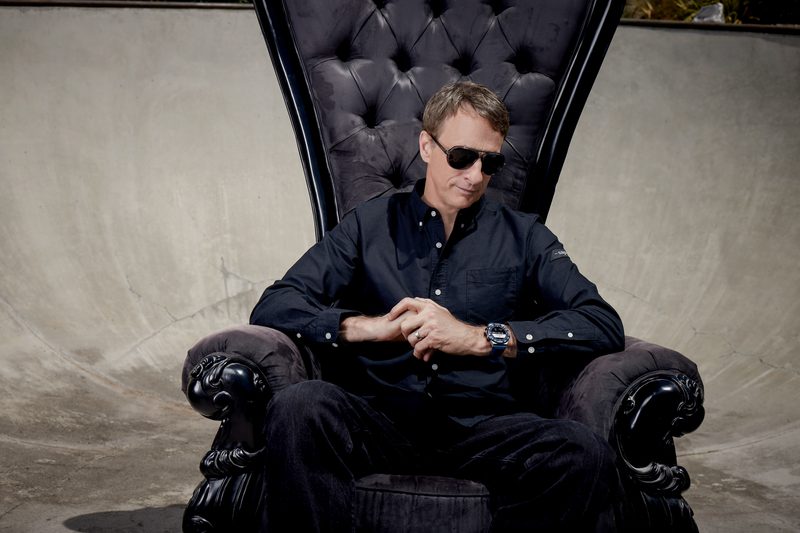 Tony Hawk wearing Citizen CZ Smart YouQ